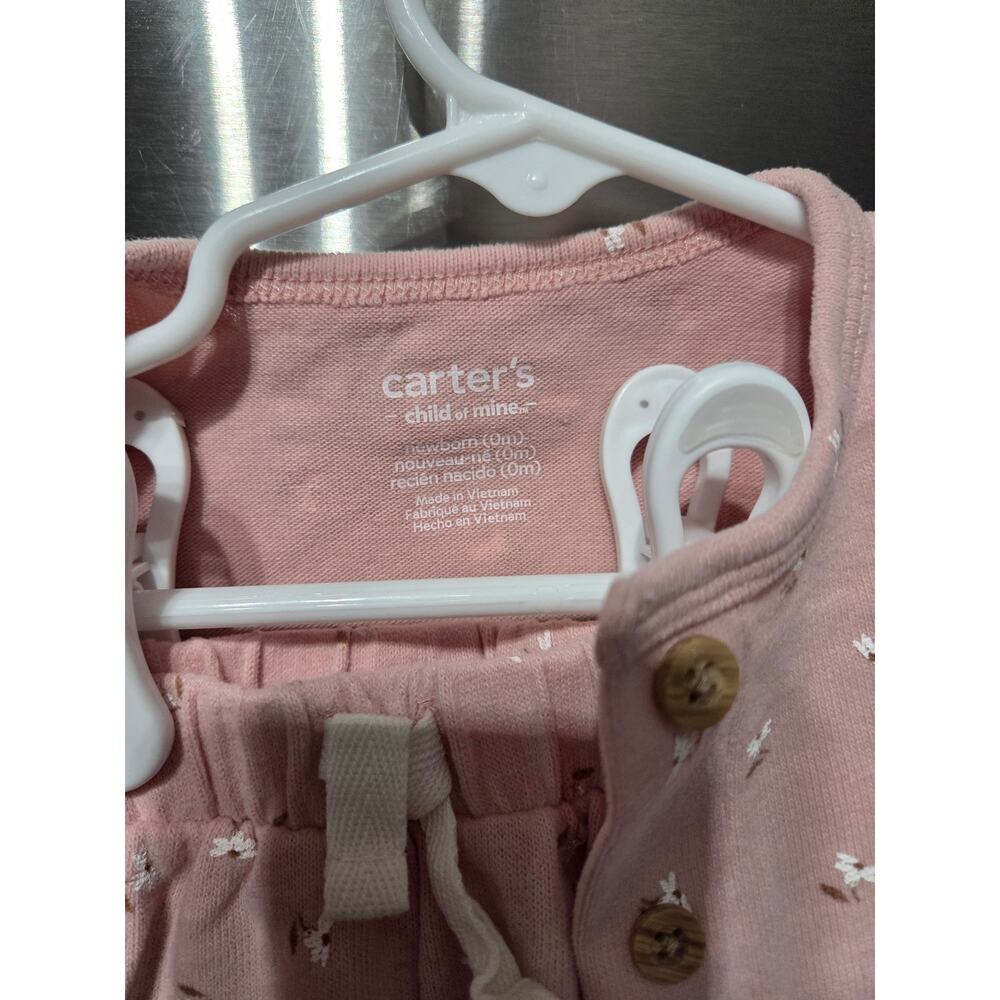 Pink Floral Set - Carter's - NB - Picture 3 of 4
